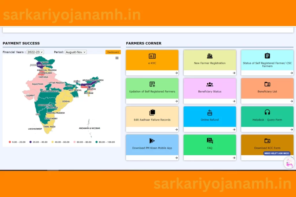 pm kisan list 2023 check online